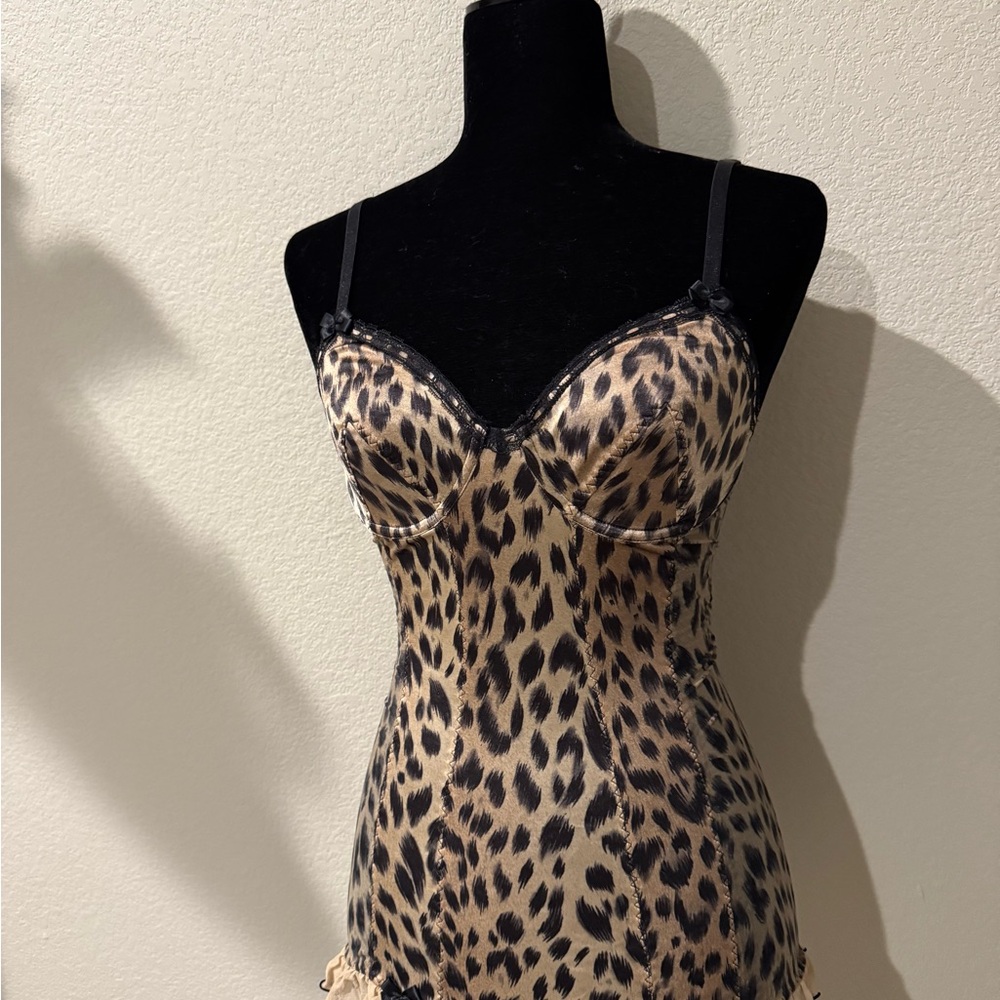Victoria's Secret Leopard Print Chemise